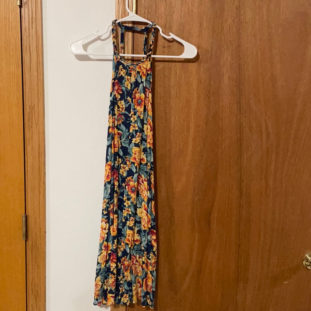 Flowered backless sundress from American Eagle